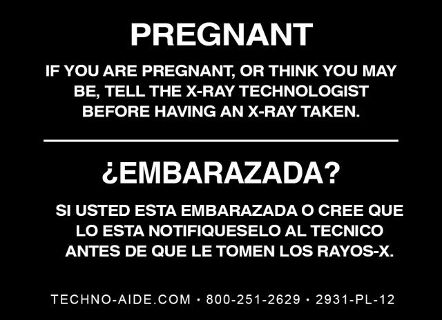 Caution Pregnancy Sign